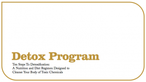 the Detox Program eBook jacket cover