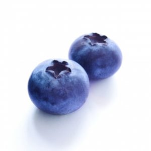 2 blueberries