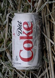 a can of diet coke