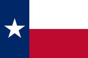 the Texas flag