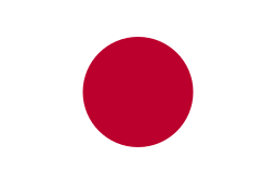 the Japanese flag