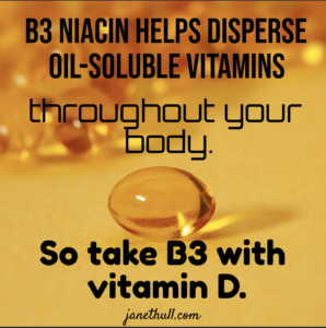 meme about vitamins D and B3