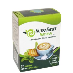 a box of NutraSweet Natural 