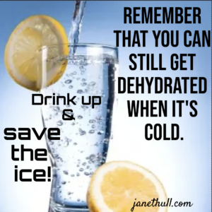 a meme about dehydration